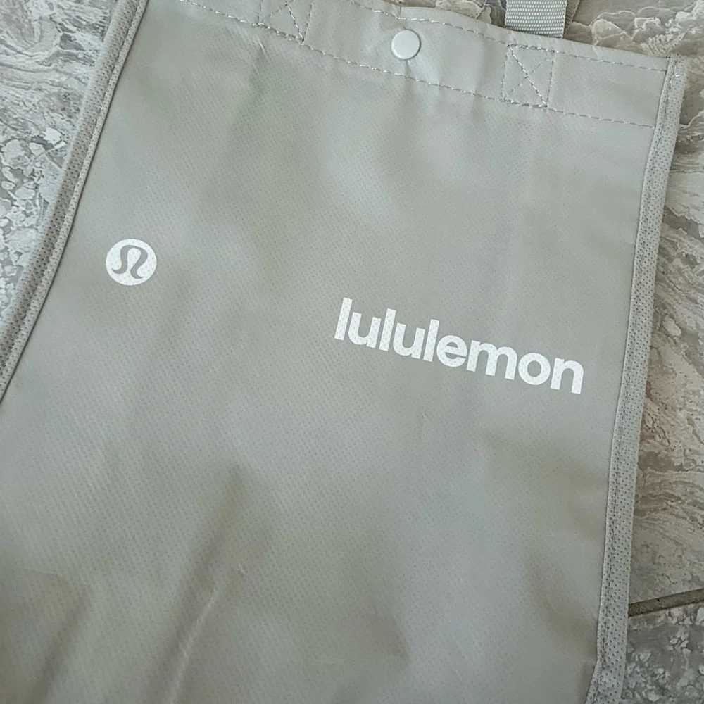 Lululemon Small Beige Tote Bag